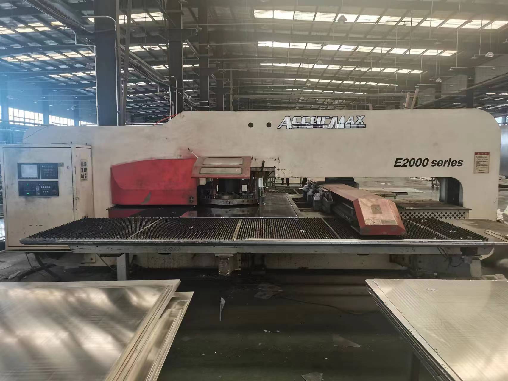 CNC aluminum sheet processing