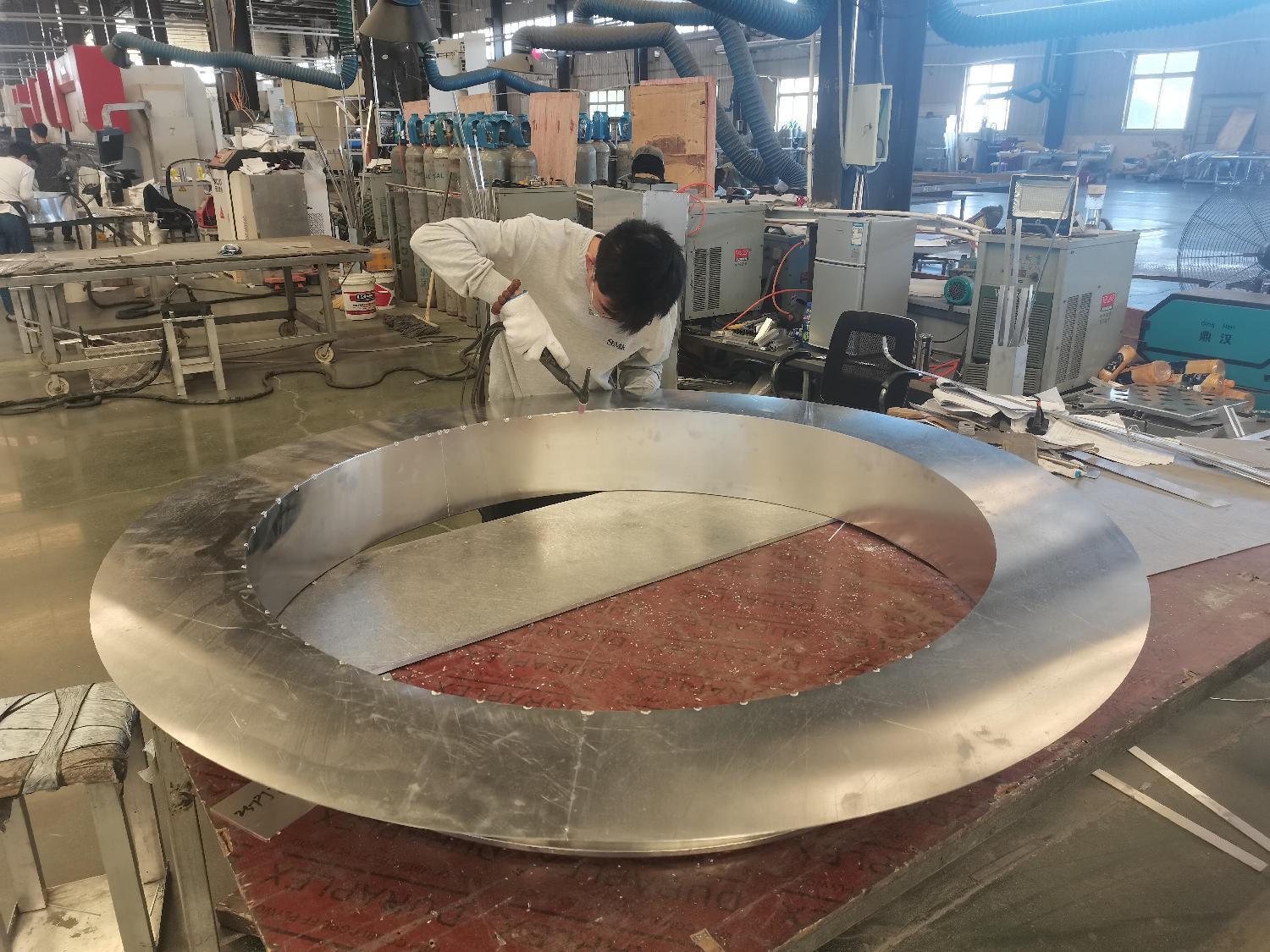 Aluminum panel welding and assembly